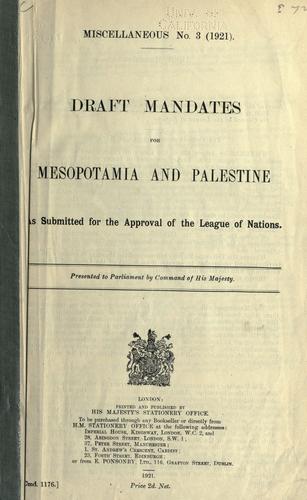 British Mandate for Mesopotamia